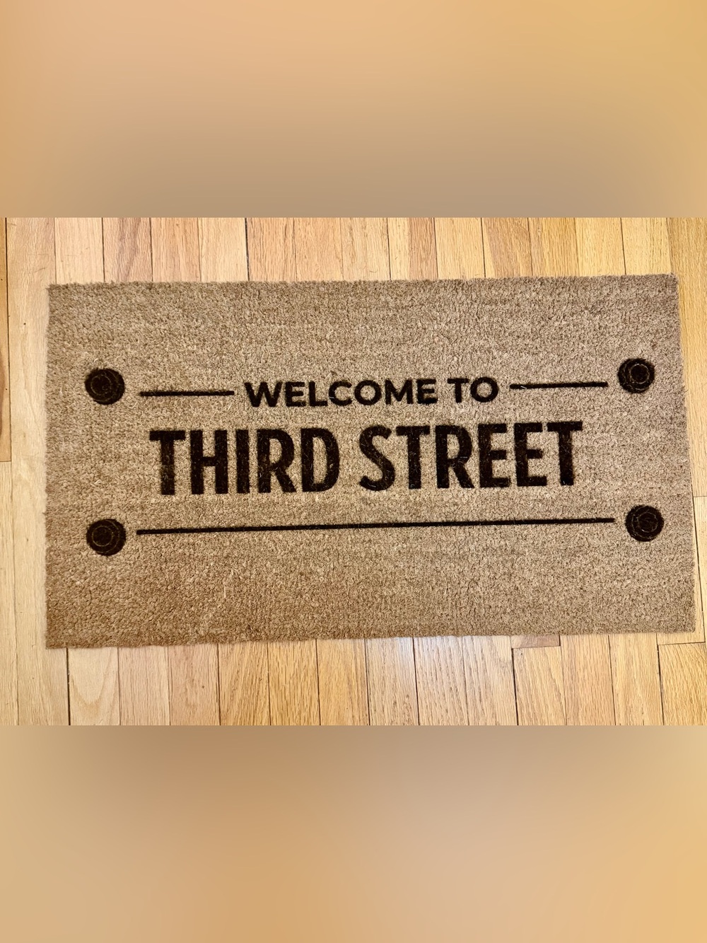 Designed and hand crafted by me Coir Doormat Bulk 30x17” w/non slip PVC backing - Picture 5 of 12
